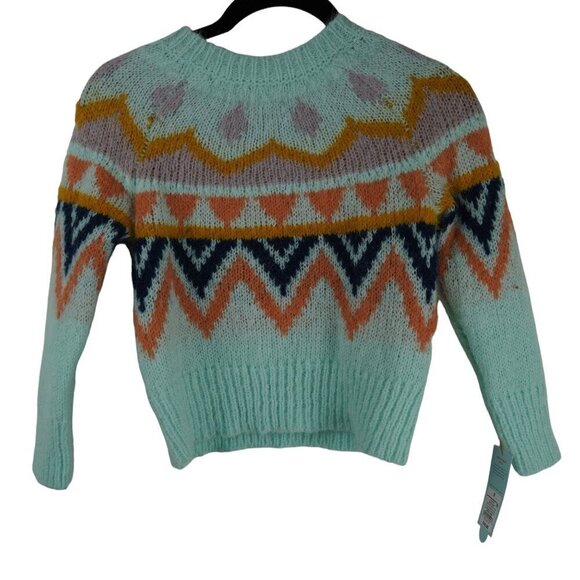 NWT Cat & Jack fluffy sweater pullover Size S‎ - Picture 3 of 5